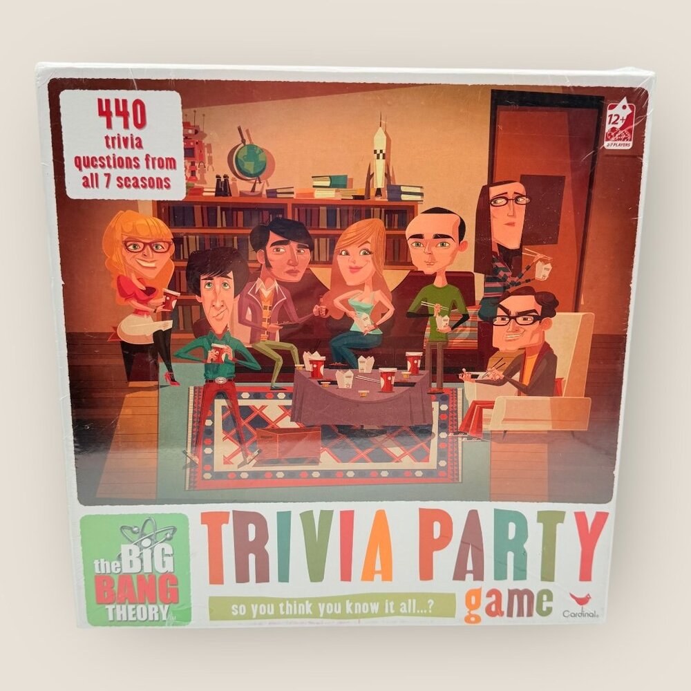 The Big Bang Theory Trivia Party Game Includes 440 Questions From All 7 Seasons